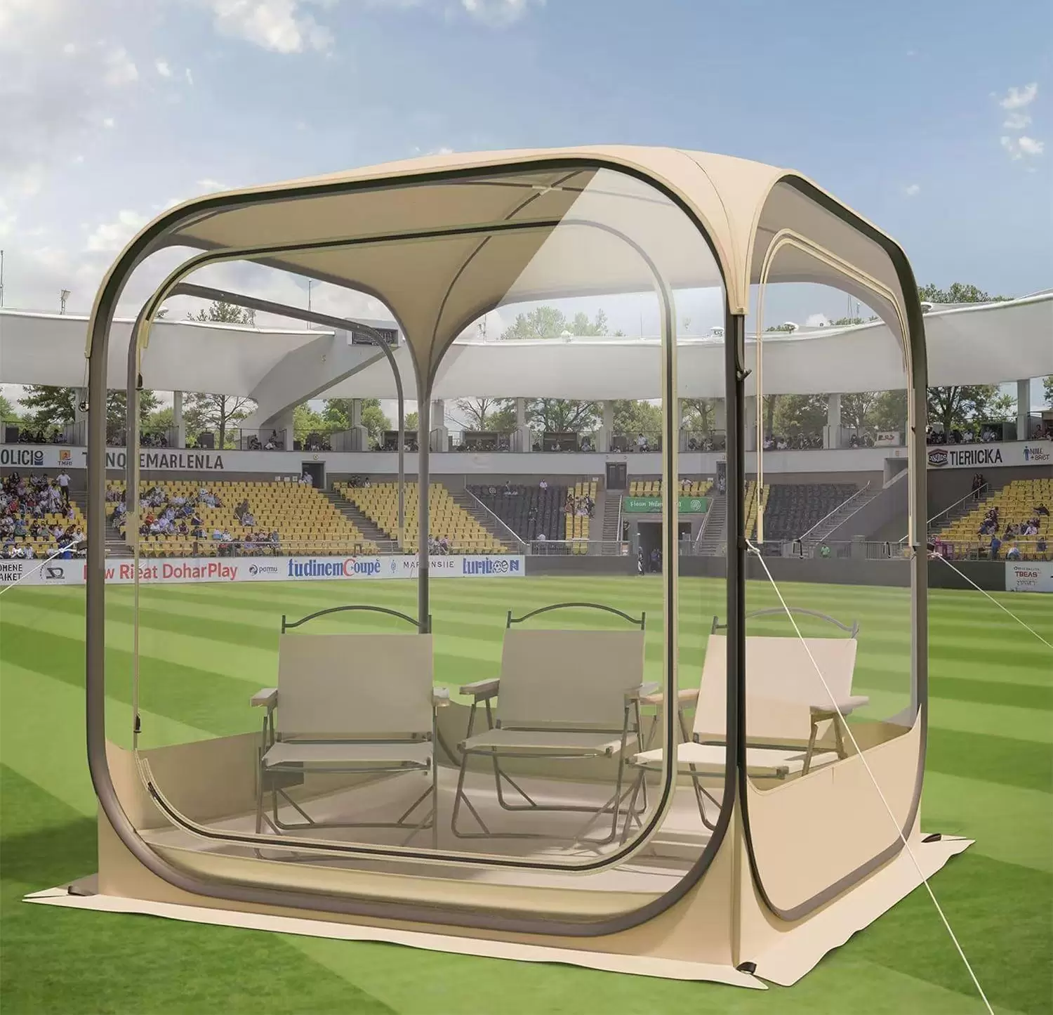 Khemah Buih ClearView: Persediaan Segera untuk Keseronokan Luar Sepanjang Musim