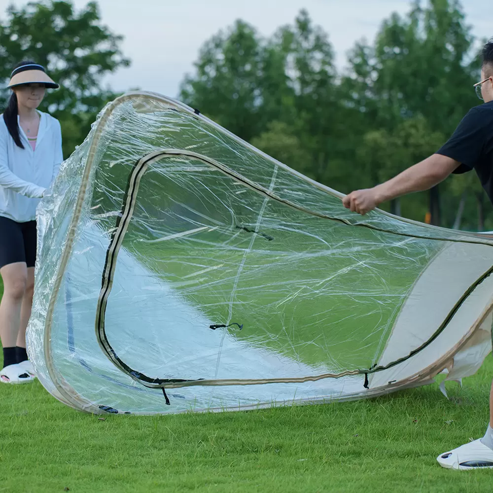 Khemah Buih ClearView: Persediaan Segera untuk Keseronokan Luar Sepanjang Musim