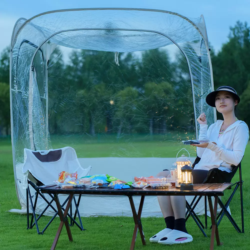 Khemah Buih ClearView: Persediaan Segera untuk Keseronokan Luar Sepanjang Musim